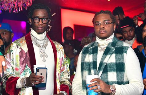 young thug and gunna arrested